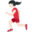 woman running, light skin tone